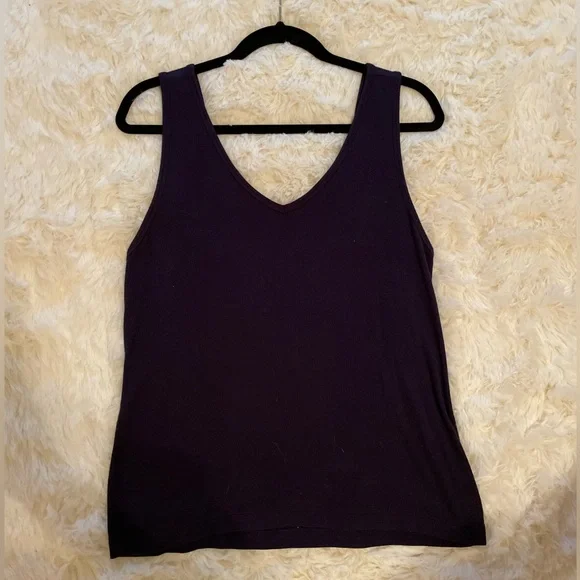 CAbi Black Sleeveless Ribbed Tank Top - Picture 3 of 6